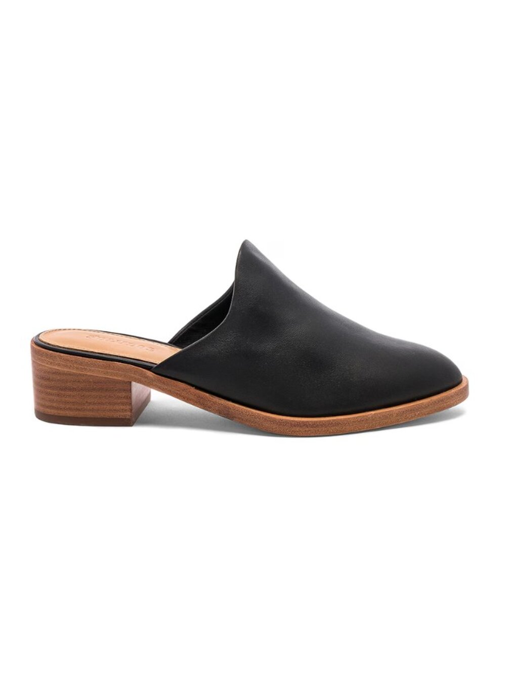 (New) Soludos – The Venetian Leather Mule (Black)
